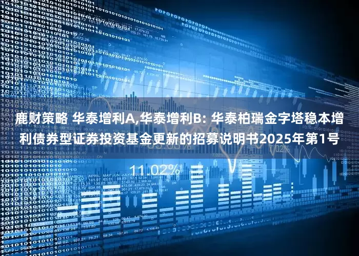鹿财策略 华泰增利A,华泰增利B: 华泰柏瑞金字塔稳本增利债券型证券投资基金更新的招募说明书2025年第1号