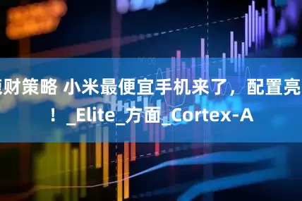 鹿财策略 小米最便宜手机来了，配置亮了！_Elite_方面_Cortex-A